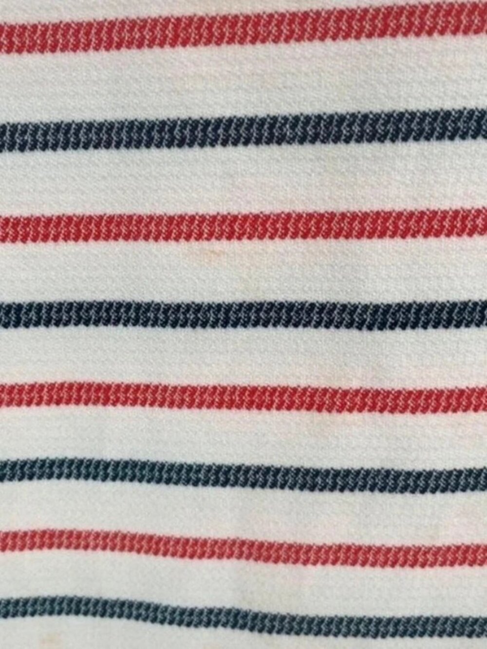 Zara Trafaluc XS striped bodycon dress – red navy white backless ribbed midi - Picture 3 of 5